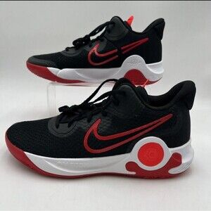 Nike KD Trey 5 IX Basketball Shoes Black/Red/White CW3400 001 Men's Size 18 NEW